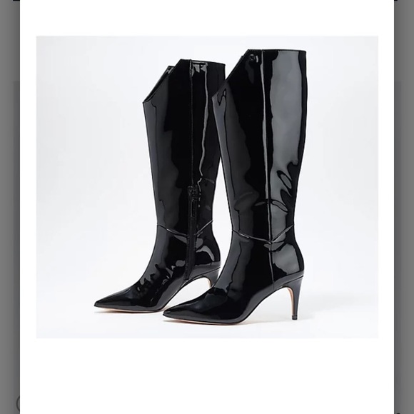 Louise et Cie Leather Tall Shaft Boots - Kamil 6.5. leather - Picture 1 of 5